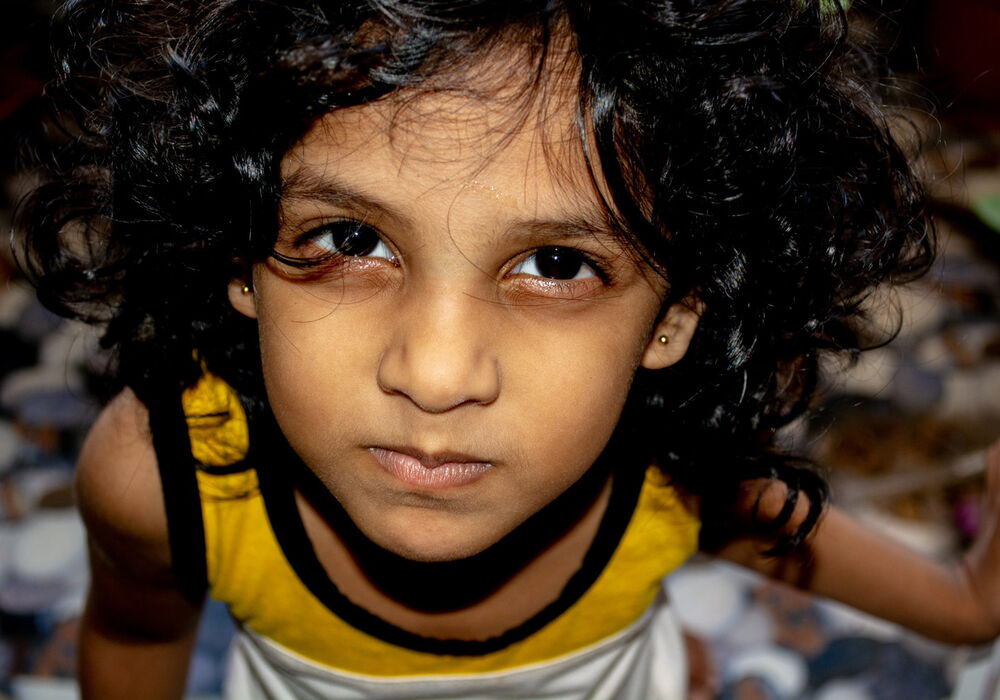 Child feeling sad and stubborn