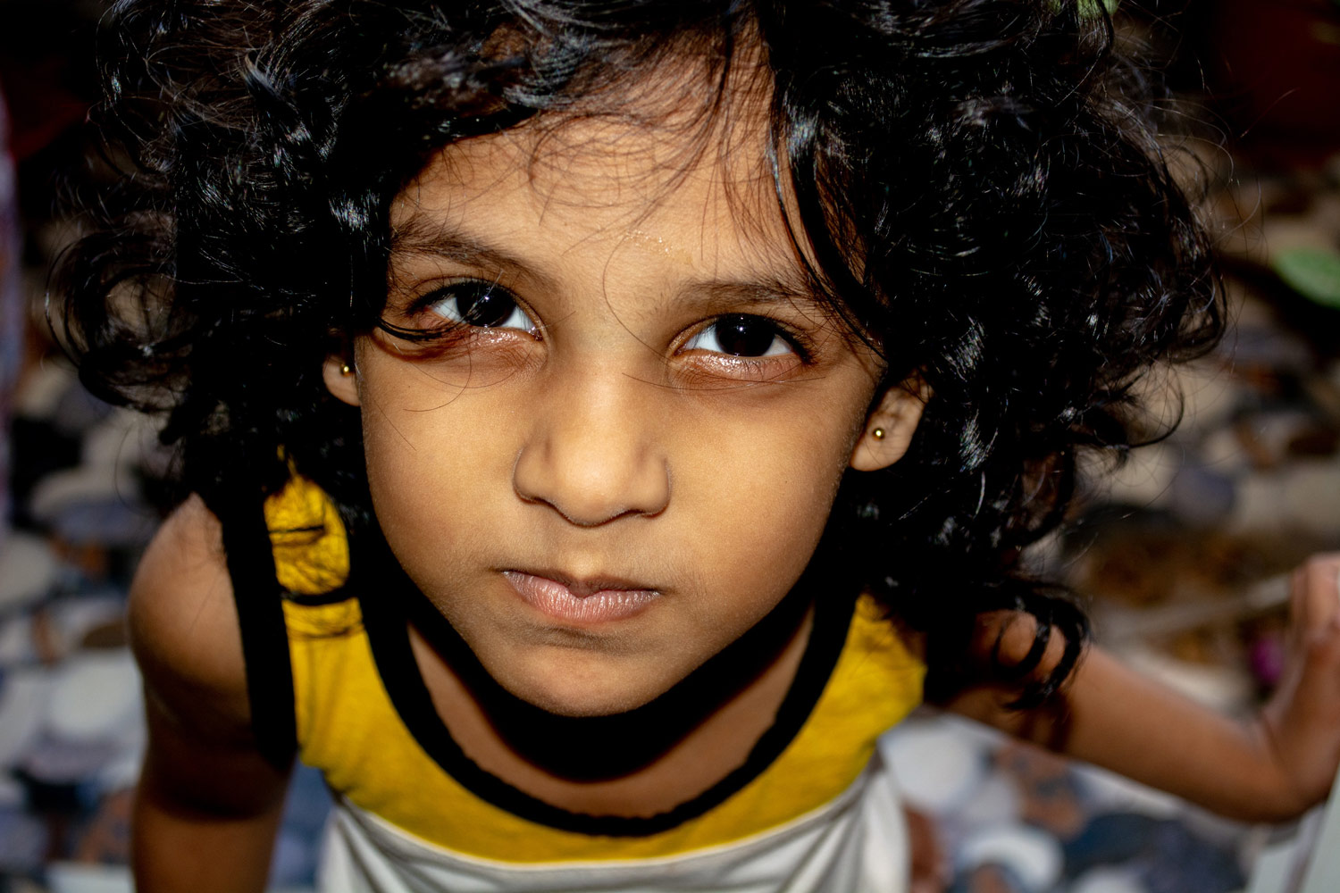 Child feeling sad and stubborn